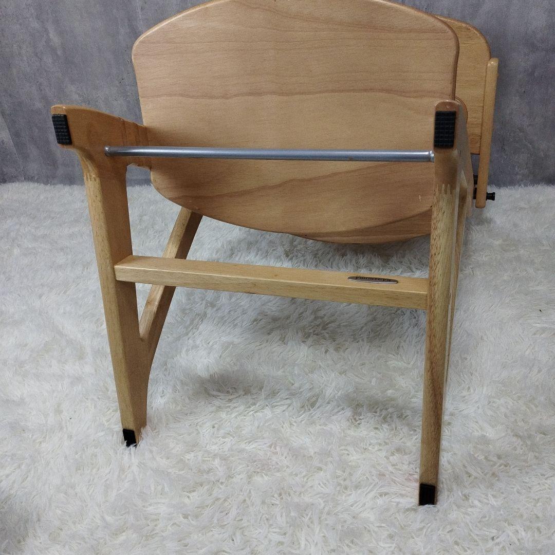 【美品】大和屋　すくすくチェアプラス　テーブル&ガード付き　ナチュラル