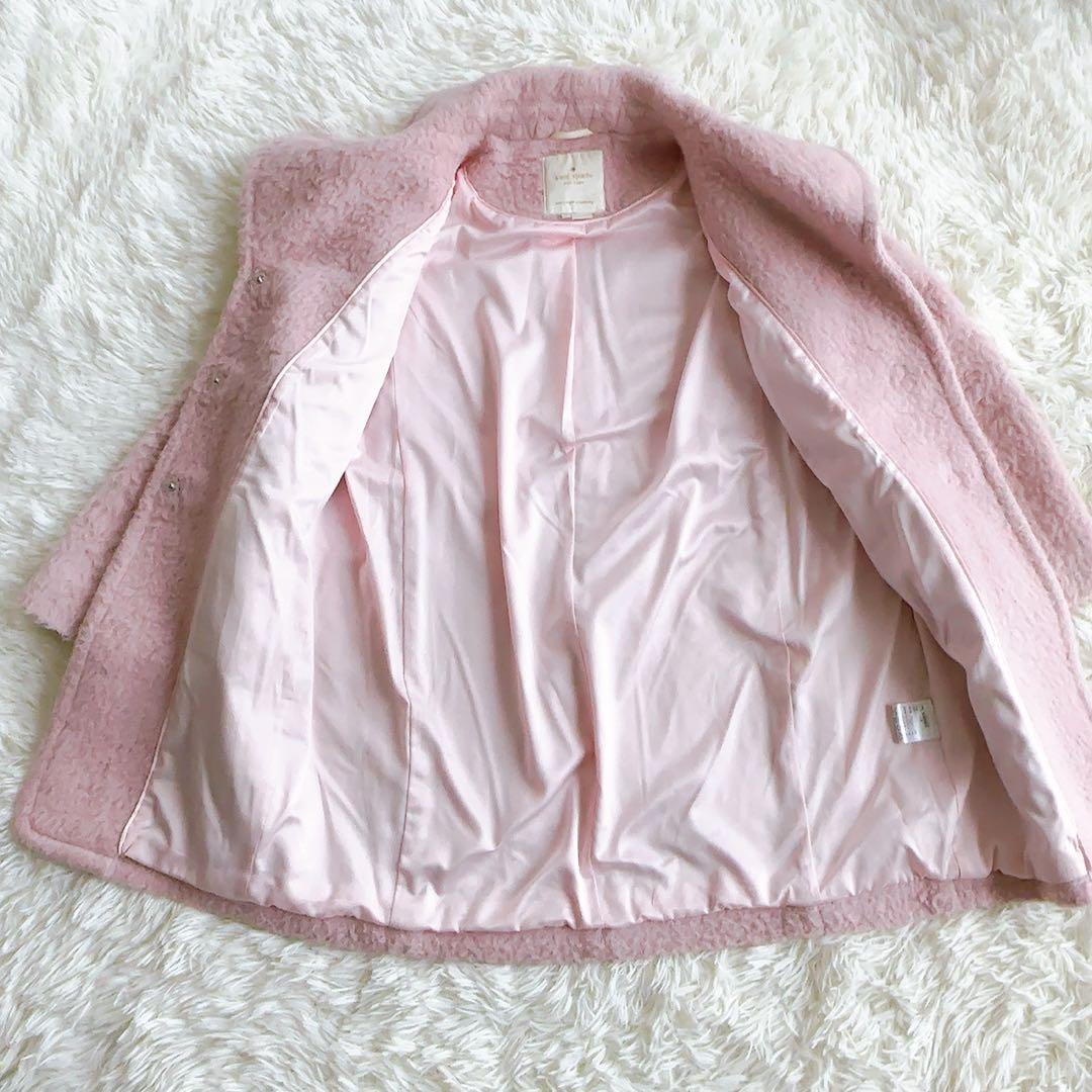Kate spade new york コート　ピンク　厚手