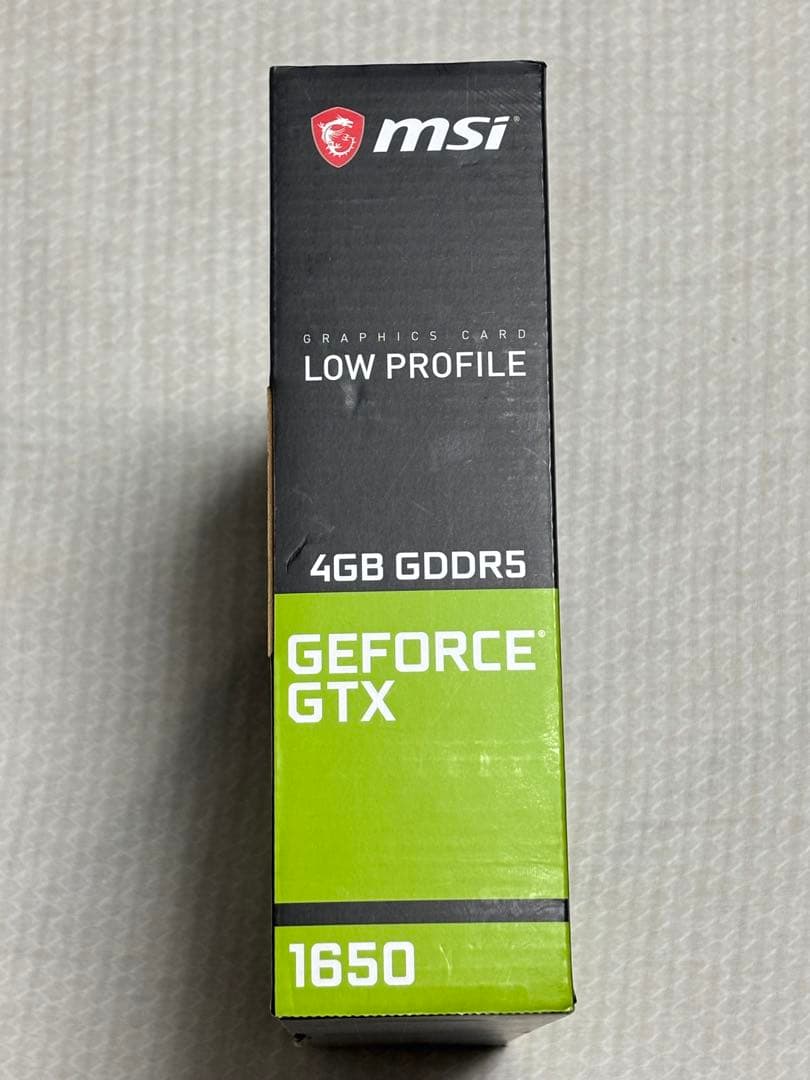 MSI GTX 1650 LP 4GB 訳あり