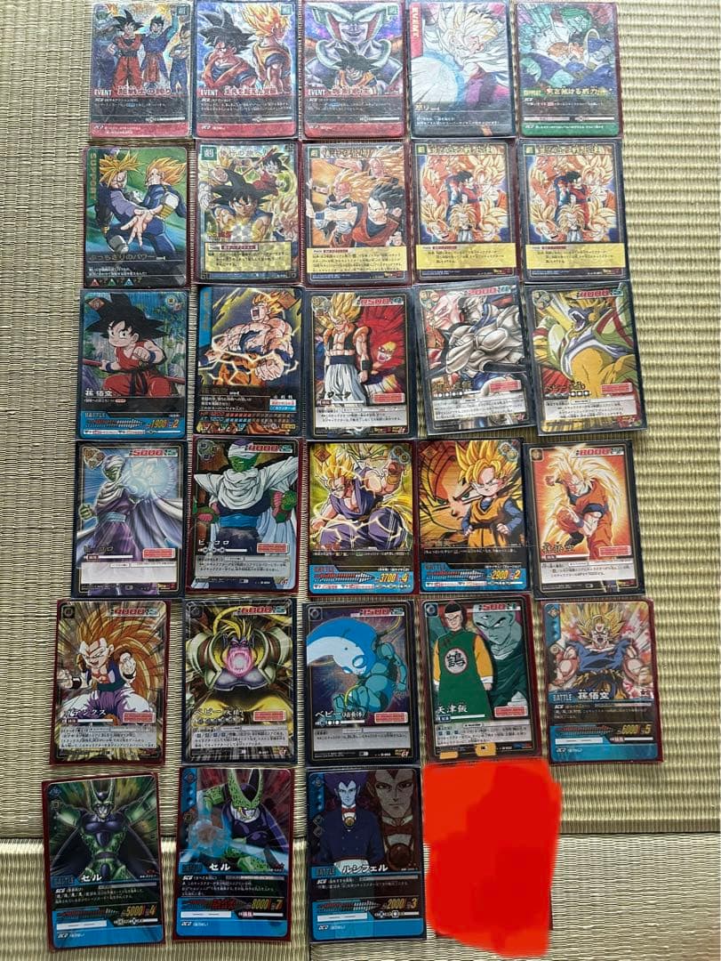 ドラゴンボールカードまとめ売り　キラ28枚　ノーマル80枚