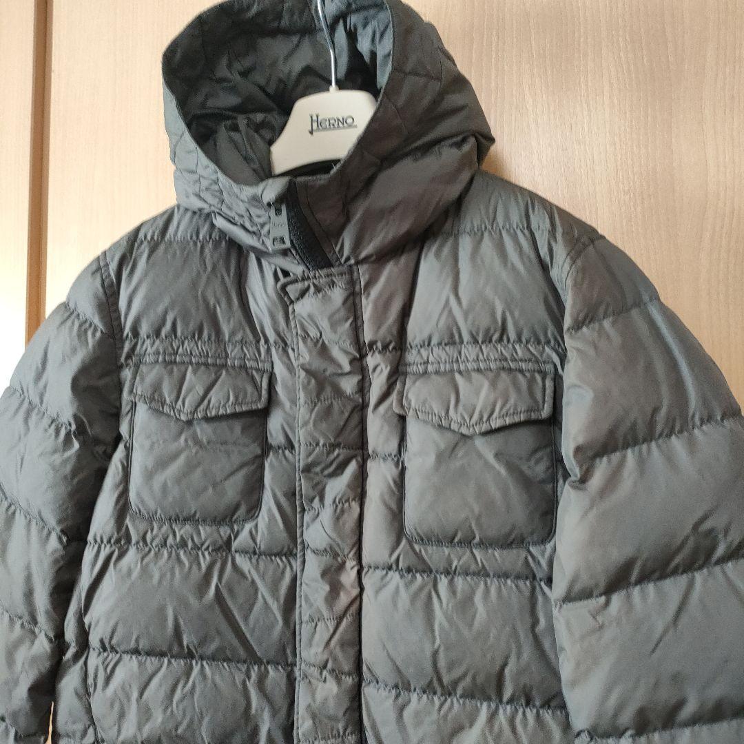 HERNO ウォーターレペレントダウンジャケット46POLAR-TECH グレー