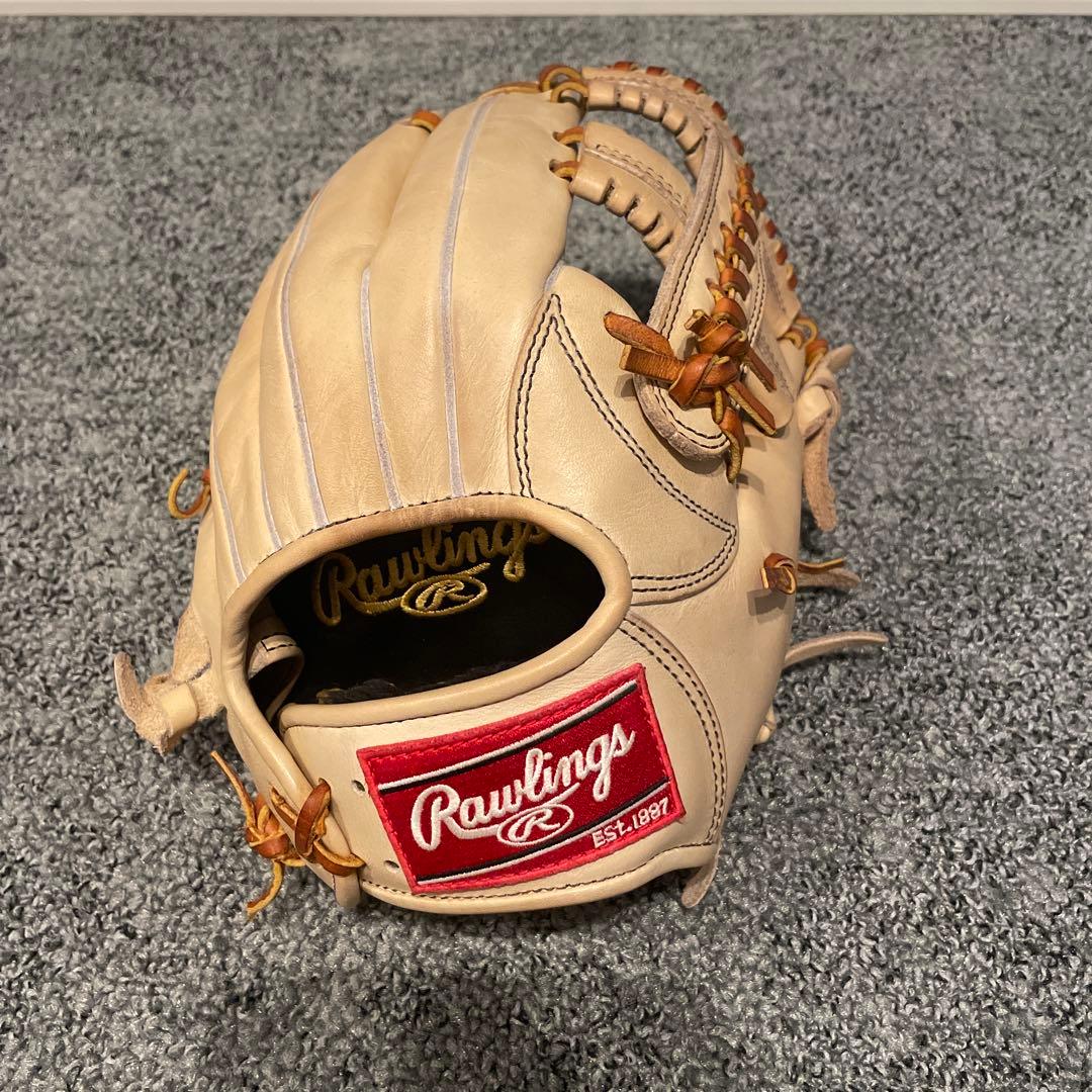 Rawlings ESL-1897 軟式グローブ ベージュ