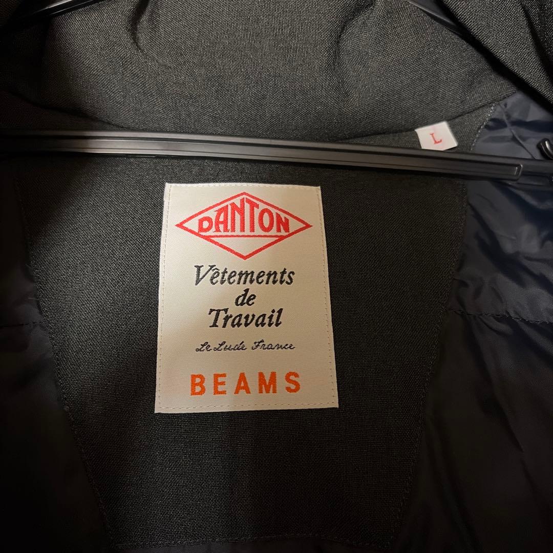 ダントン BEAMS 別注 Down Army Hooded Jacket