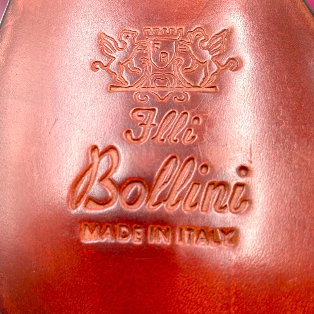 ボリーニ ドレスシューズ プレーントゥ 内羽根 黒 38 本革 Y1482