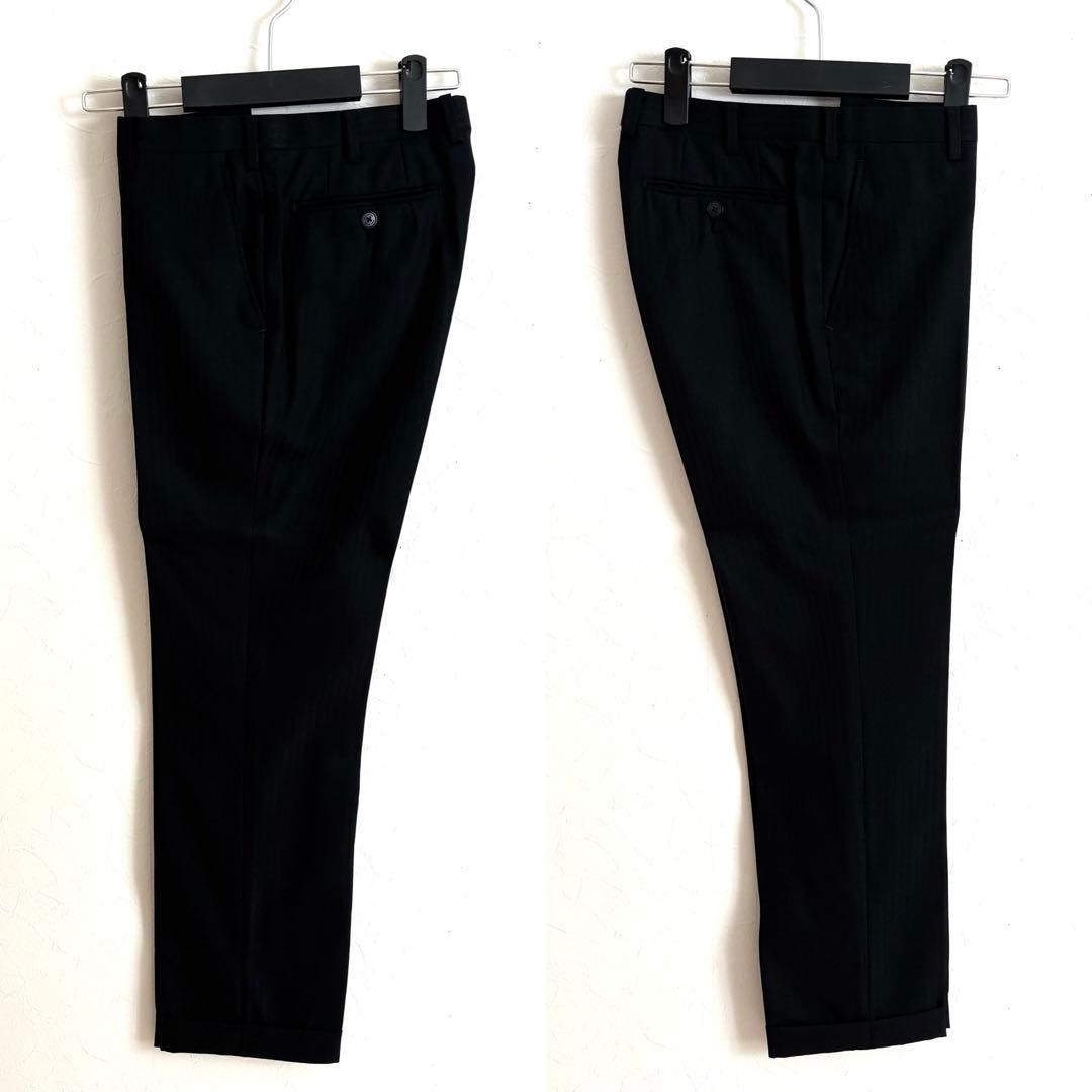 BURBERRY BLACK LABEL スーツ 3ピース 38 R M 黒