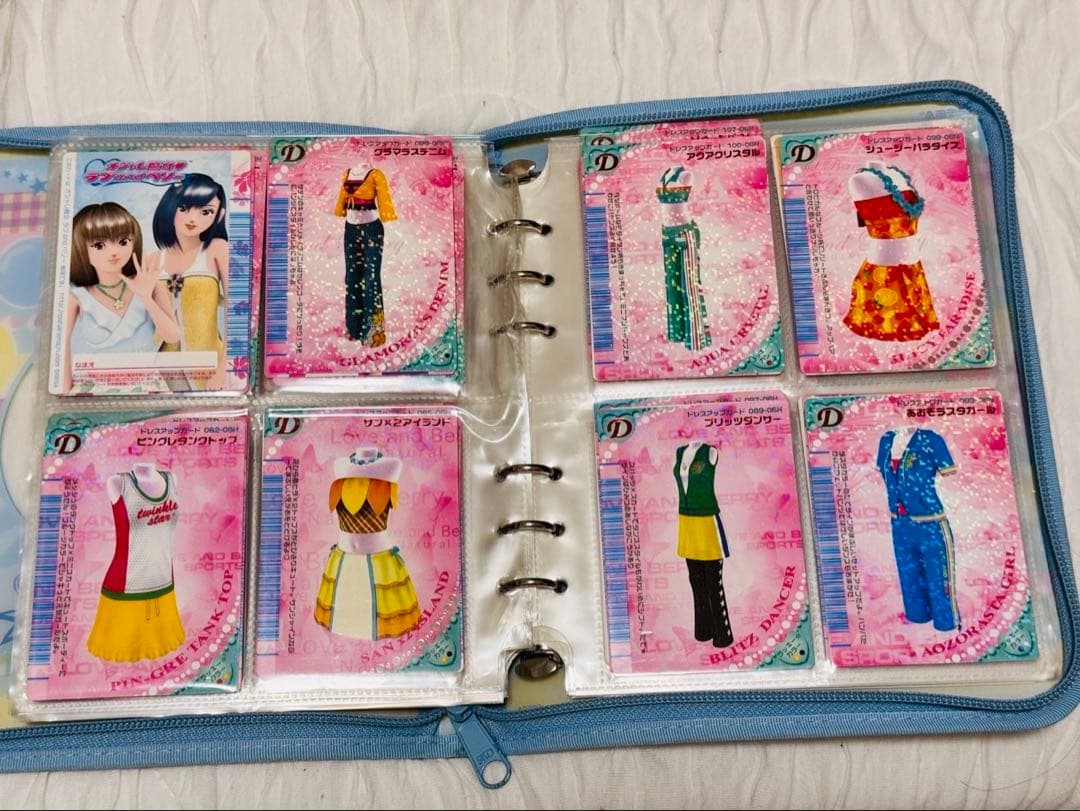 ラブ&ベリー　ホルダー付きカードセット　F