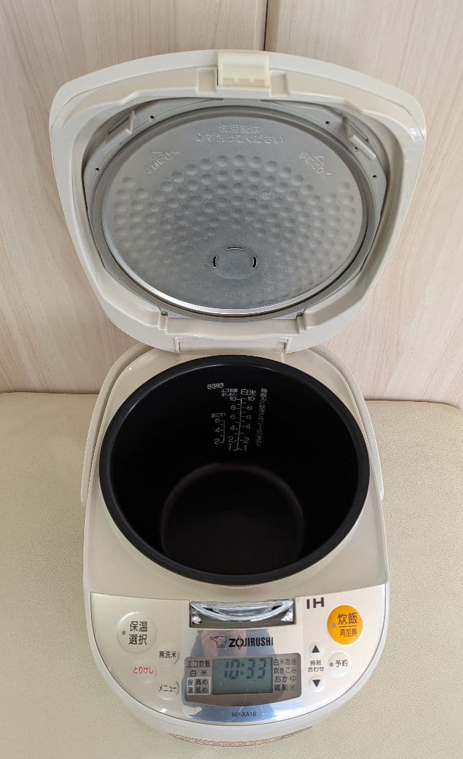 象印 合熱沸とう IH炊飯器 1升炊き NP-XA18