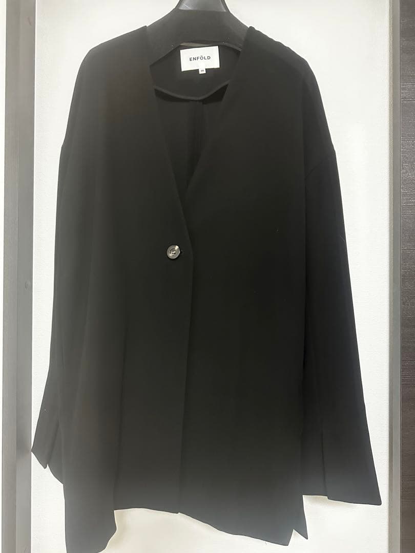 お値下げ不可！enfold ブラックジャケット サイズ38