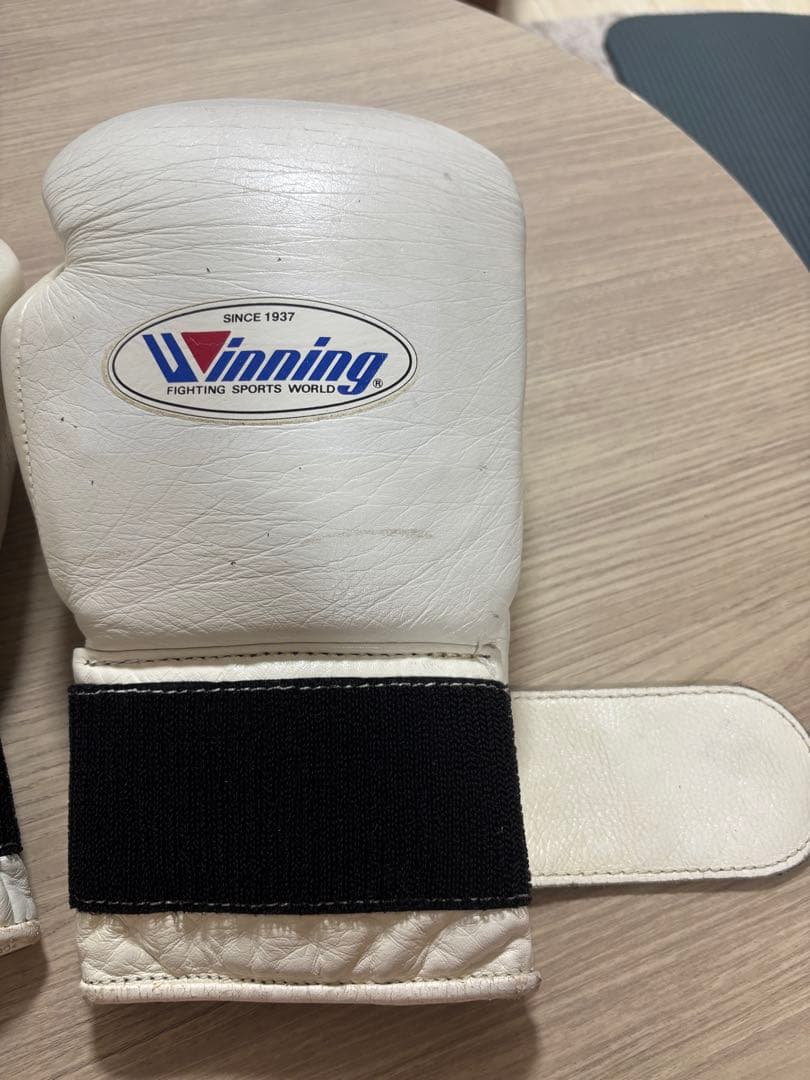 Winning ボクシンググローブ 12オンス ホワイト