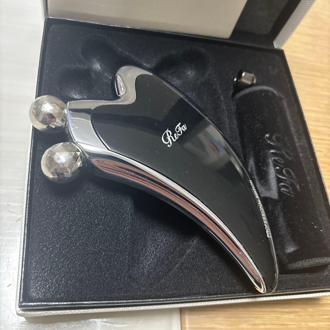 ReFa ブラック 美顔ローラー