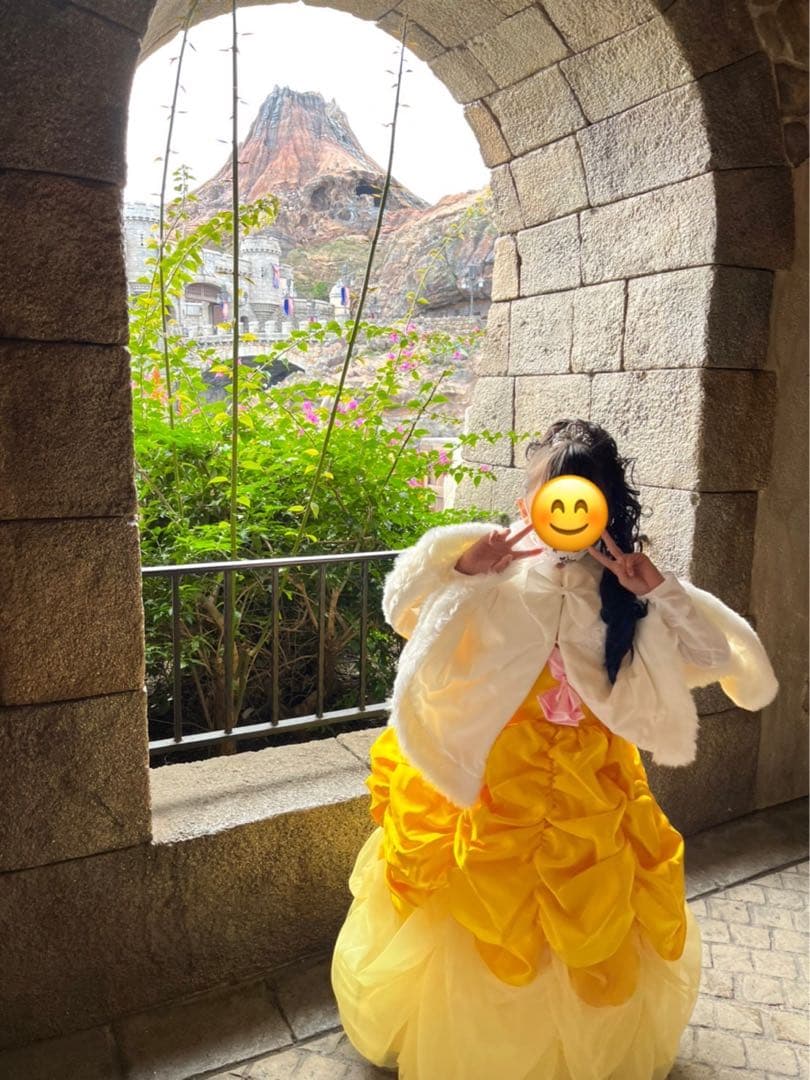 ビビディバビディブティック　ベル　ドレス　ワイヤー入りペチコート付き　130