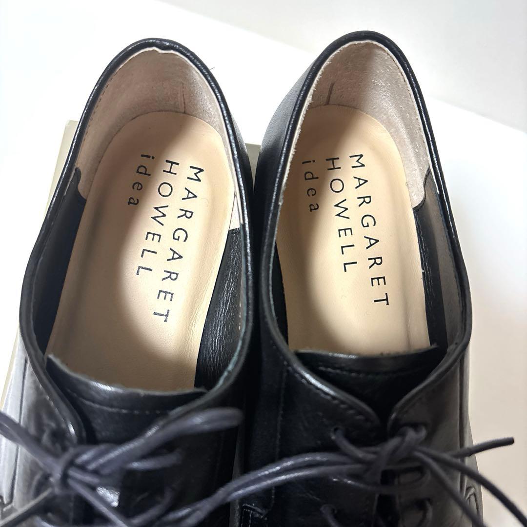 オ*ー様 【極美品】MARGARET HOWELL レースアップシューズ