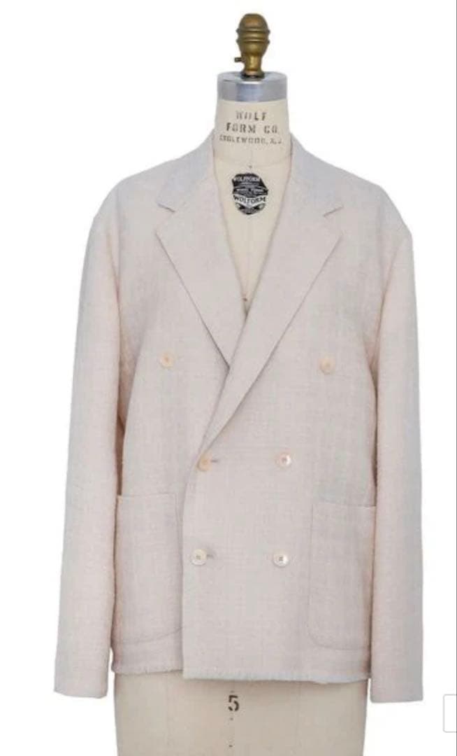 【新品未使用】DRAWER ツイードフリンジテーラードジャケット