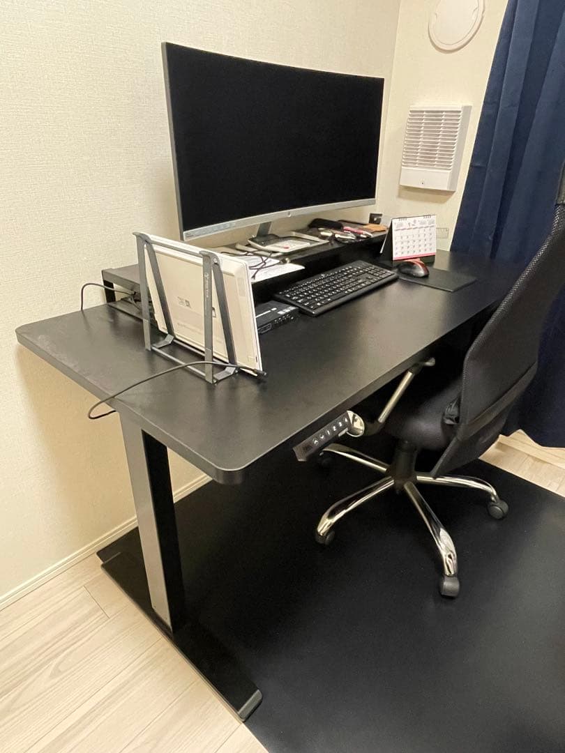 フレキシスポット　Flexispot EF1 昇降式デスク　140×70