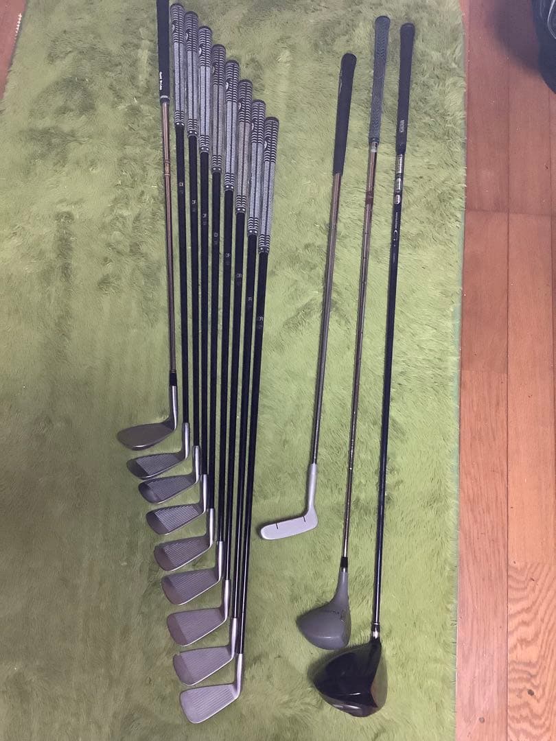 メンズ　ゴルフクラブセット　マックテック他12本セット　キャディバッグ付