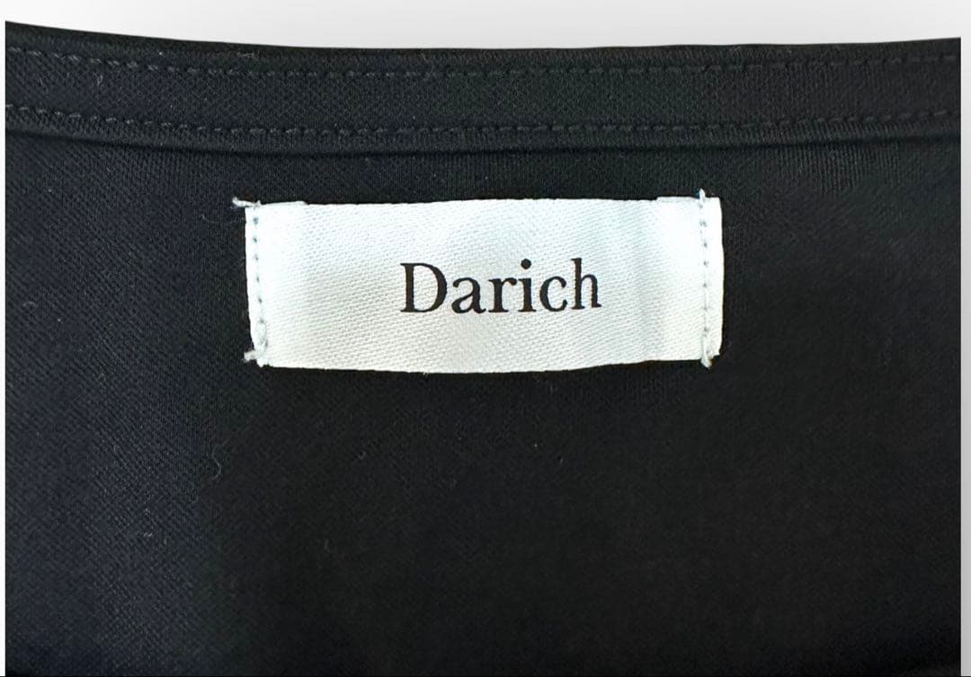 未使用★Darich バックオープンレースロングワンピース　ブラック