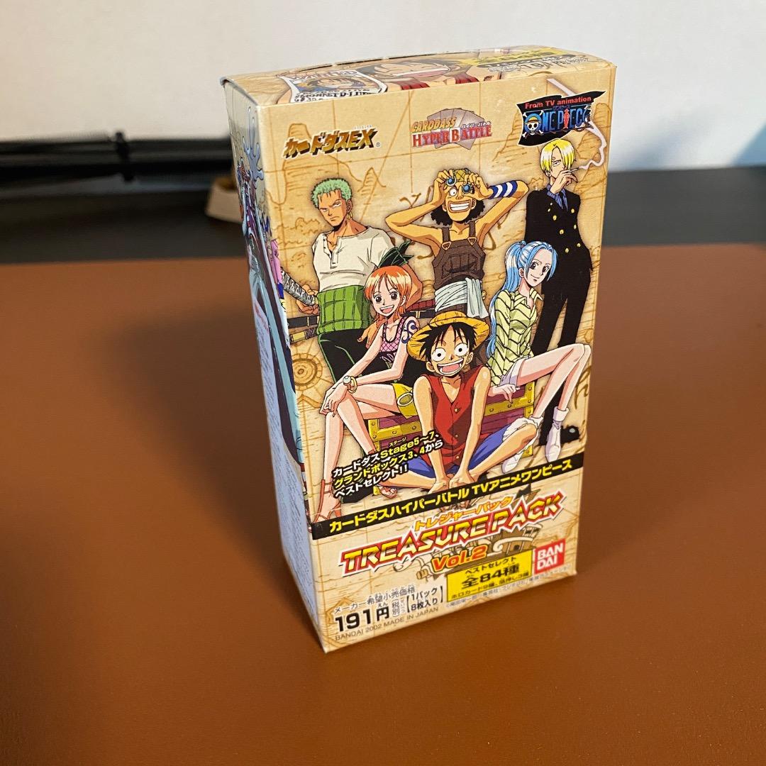 未開封 BOX ハイパーバトル　カードダス ワンピース