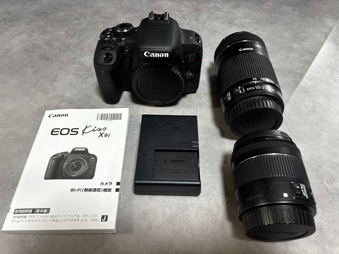 CANON EOS KISSx9i ダブルズームキット
