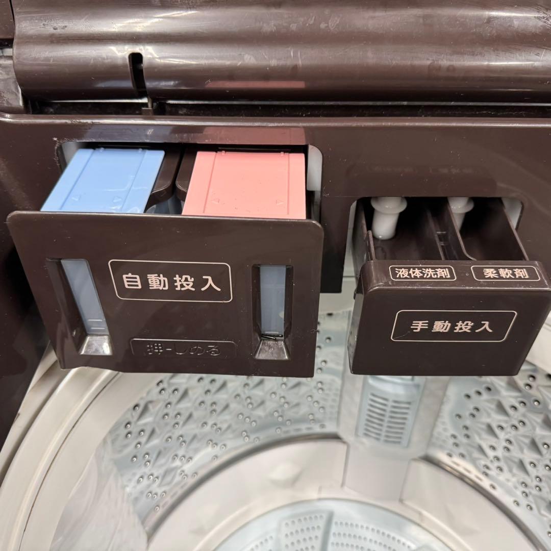232★2020年製★東芝　洗濯機　10KG 洗剤自動投入　ブラウンインバーター