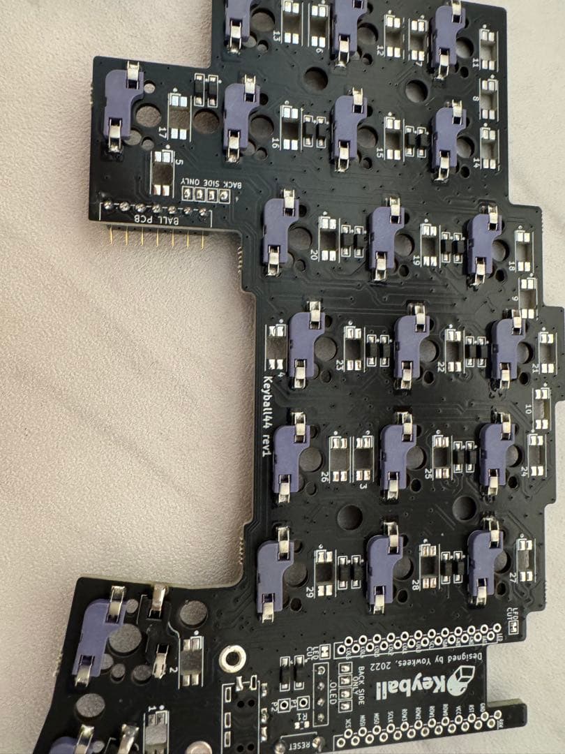 【新品】keyball44 左手ボール　完成品　動作確認済み　動作保証