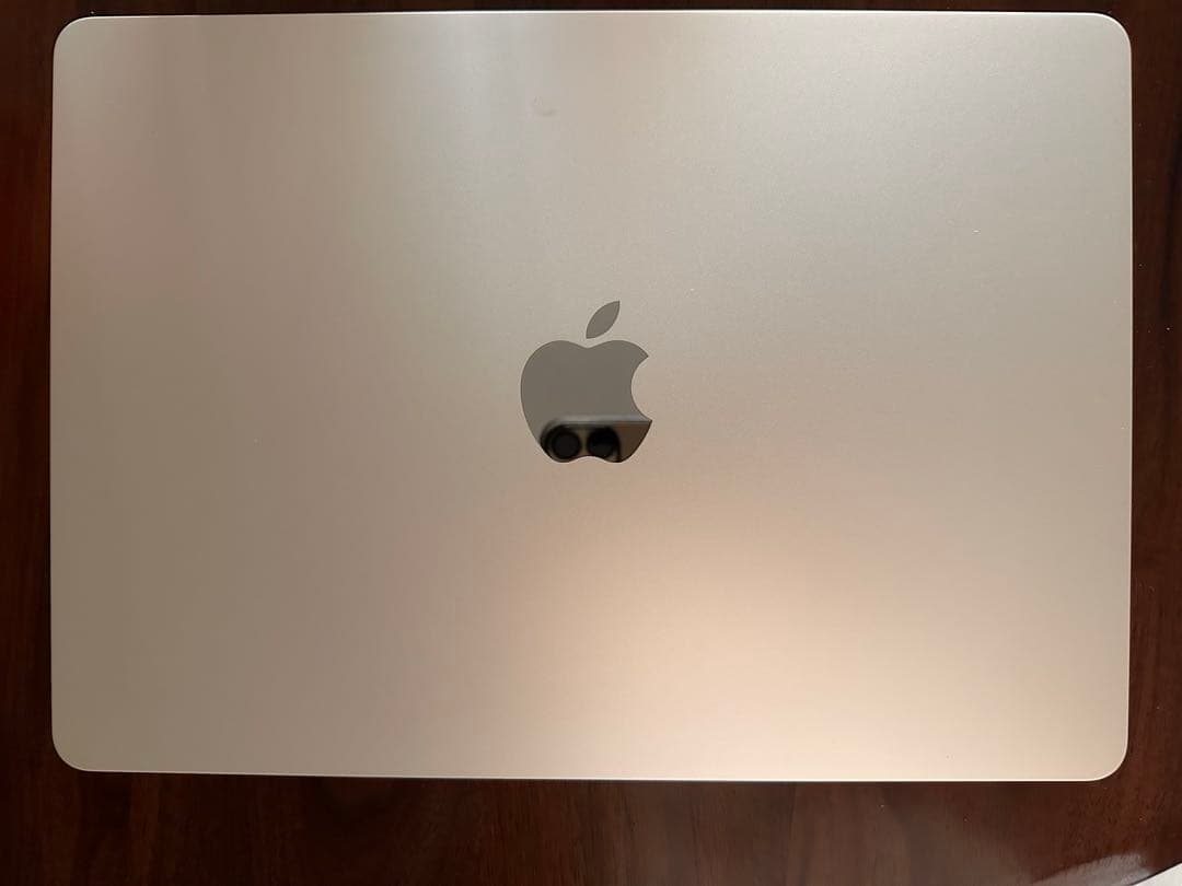 土*！様 美品・MacBook Air (M2,2022)13インチ・スターライ