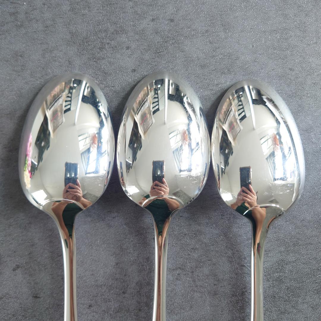 美品 クリストフル フィデリオ テーブルスプーン 3点