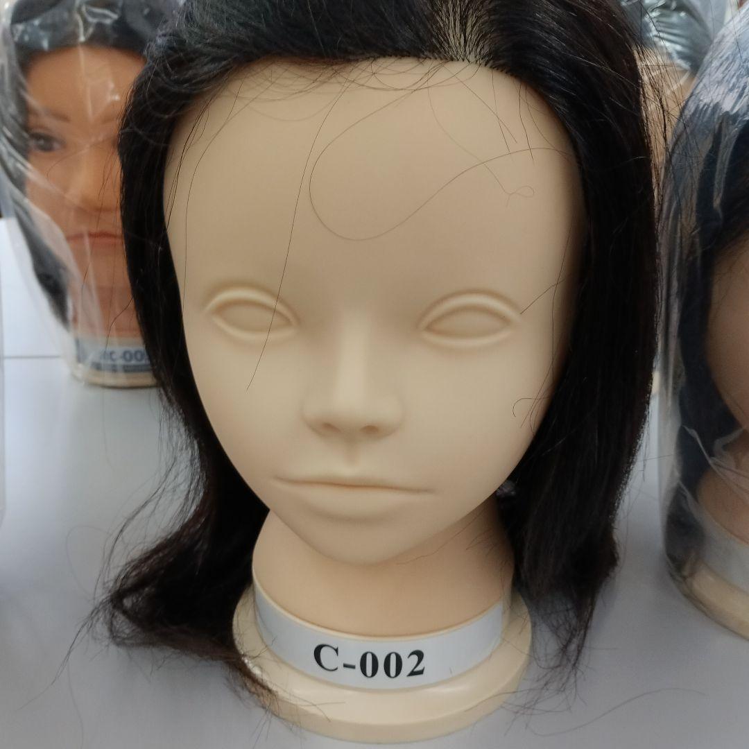 ウィッグ 理容師実技練習用 C-002×4 MC-005s×2
