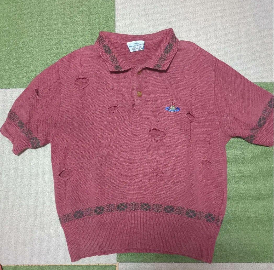 Vivienne Westwood　90sコレクション　コットンニットポロ