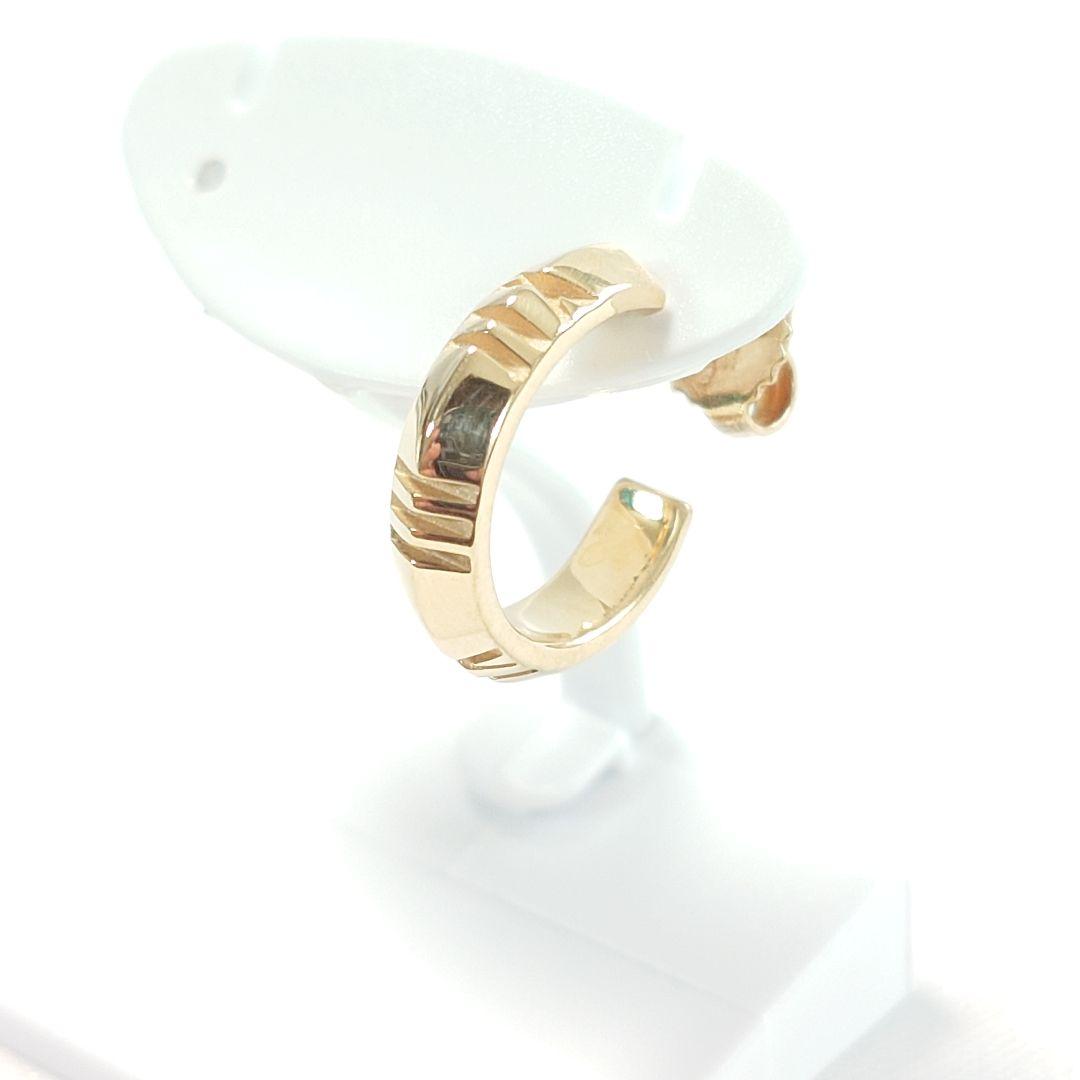 【磨き済み】ティファニー アトラス X フープ ピアス 片耳用 6593