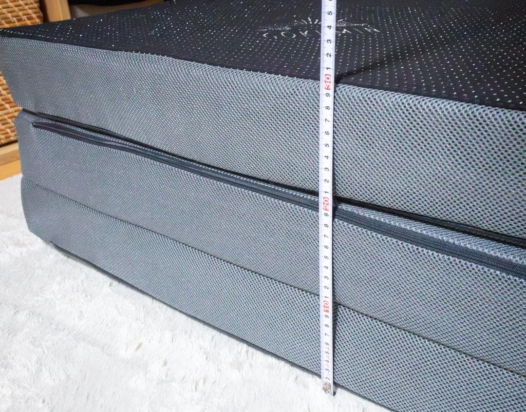 GOKUMIN ベッドマットレス 三つ折り シングルサイズ