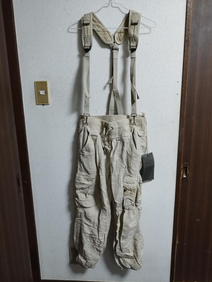 【新品】goa サスペンダー付きパラシュートカーゴパンツ③