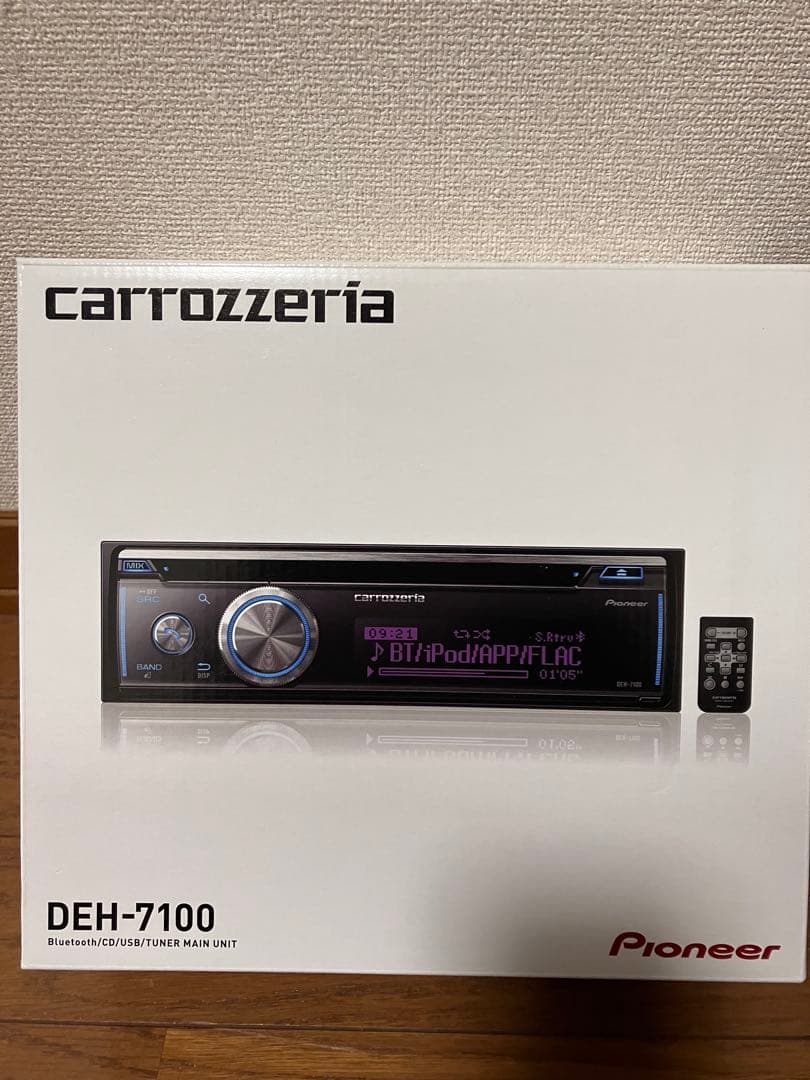 carrozzeria DEH-7100 Bluetooth対応ヘッドユニット