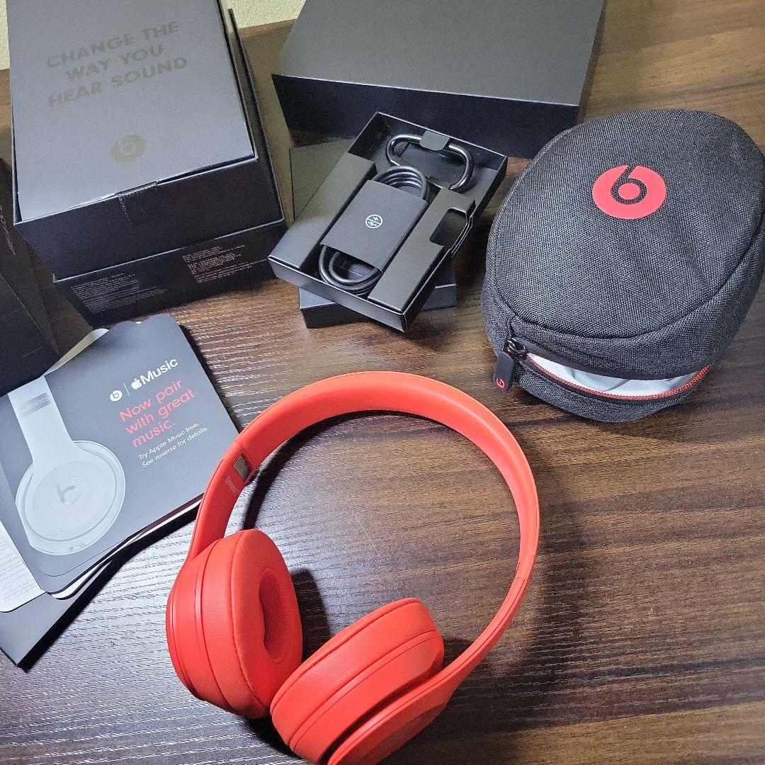 SOLO3 WIRELESS RED ほぼ未使用