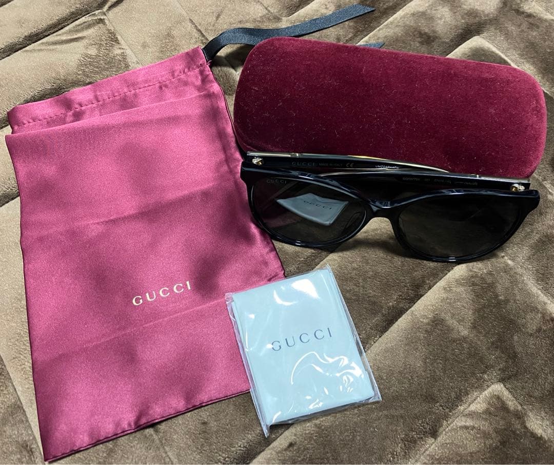 GUCCI サングラス GG0377SK ブラック