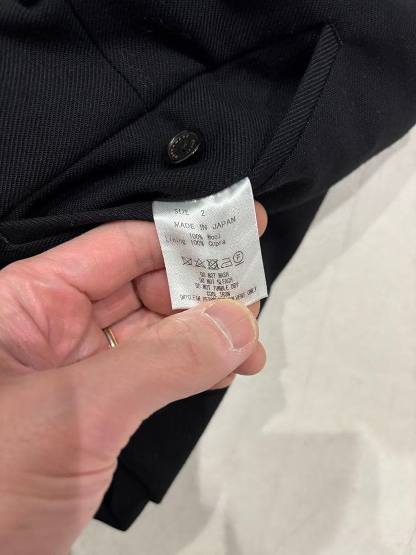 MARKAWARE /マーカウェア　オーガニックウール サバイバルクロス黒2