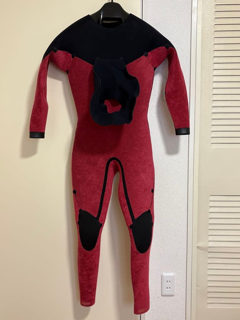 Mellow 5mm x 3mmセミドライウェットスーツ ML