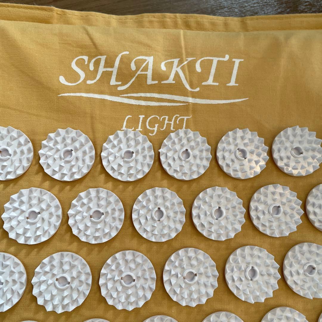 【正規品】シャクティマットSHAKTI LIGHT アクパンクチャー用イエロー