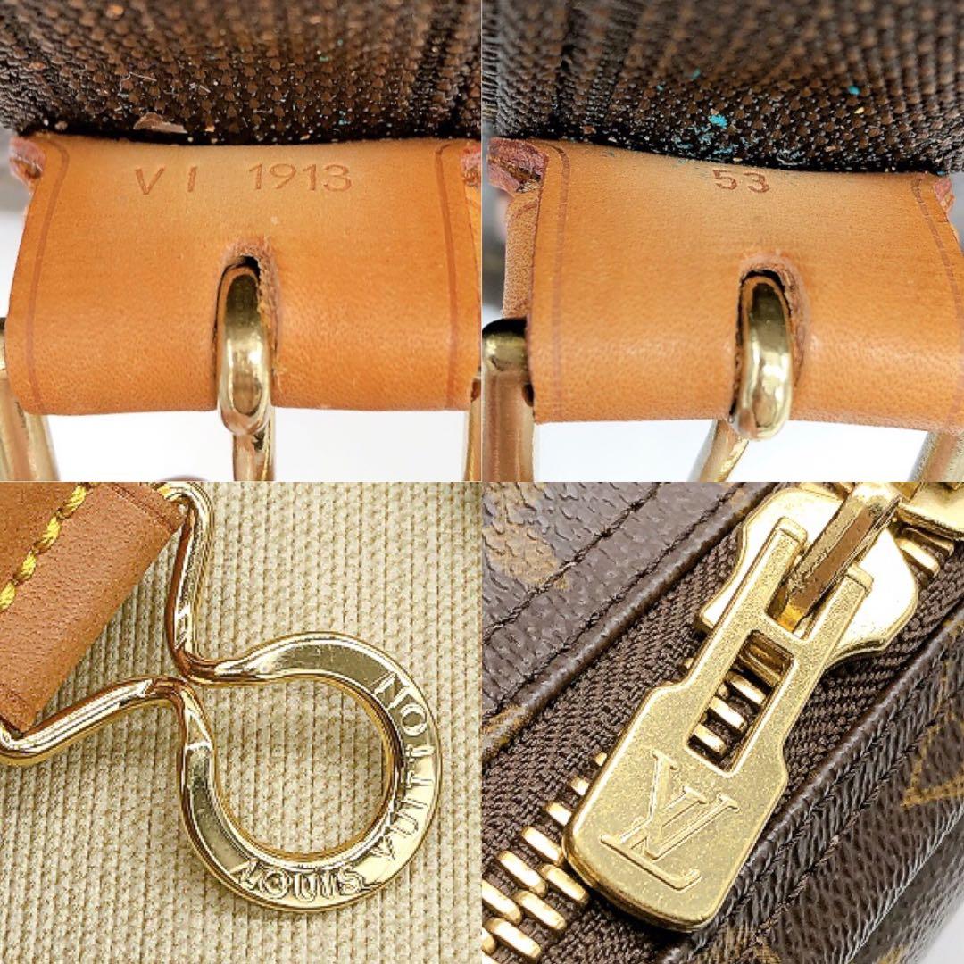 【LOUIS VUITTON】サテライト53 モノグラム　トラベルバッグ