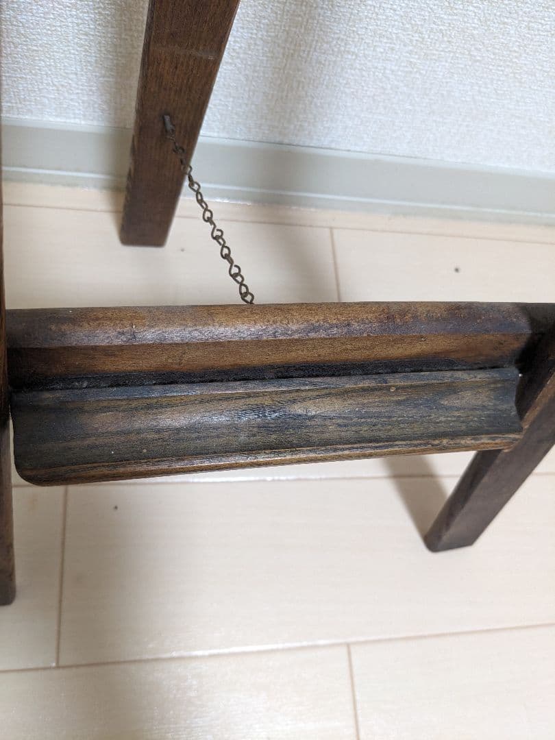 イギリスアンティーク　ショップボード　スレート黒板　木製イーゼル