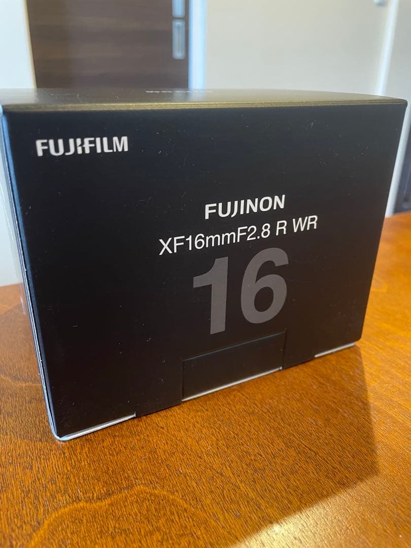 ※R　FUJIFILM XF16mmF2.8 R WR ブラック 単焦点