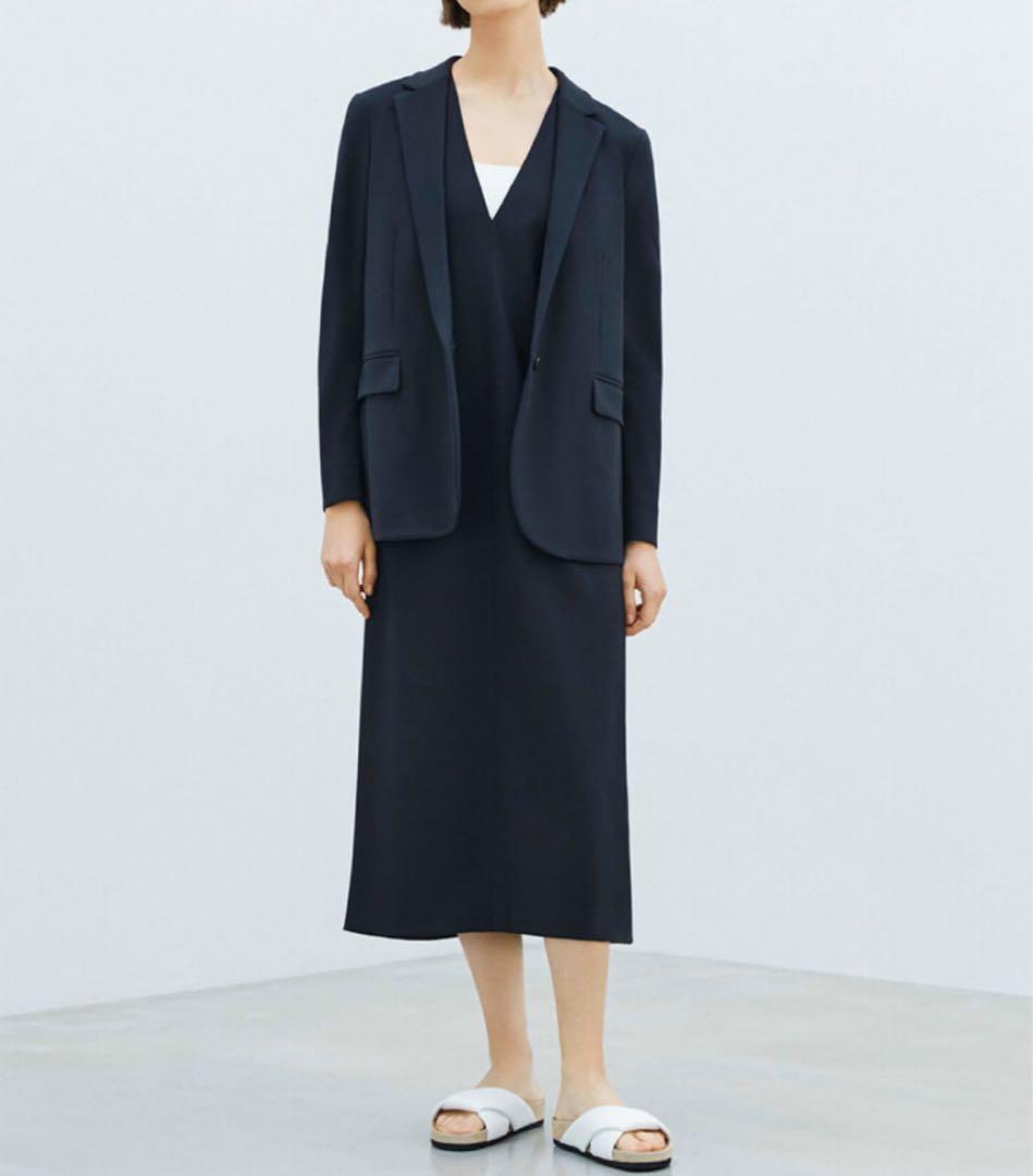 美品☆セオリー Precision Ponte テーラードジャケット 黒 洗える