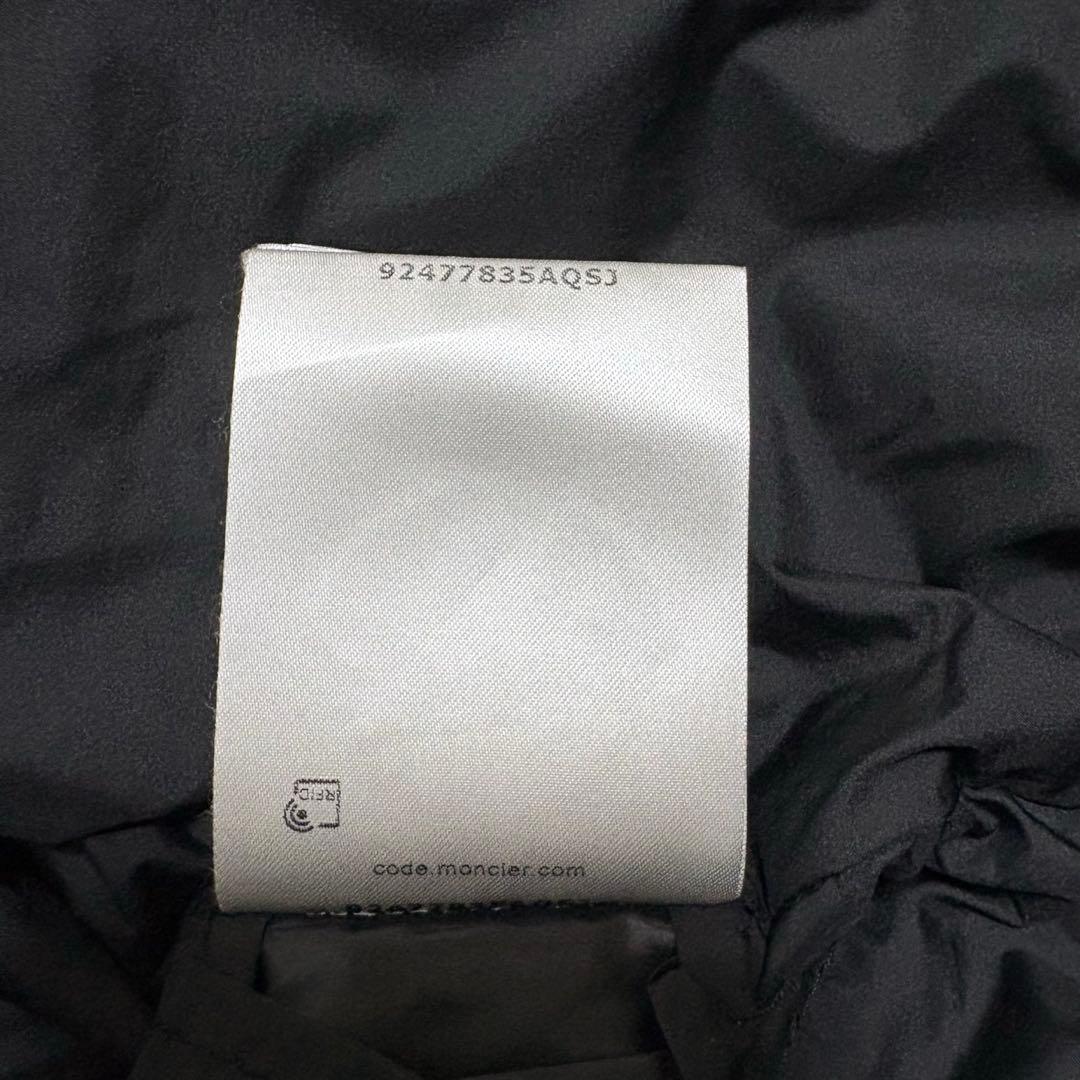 【新品同様】MONCLER BOURGET ダウンベスト 25AWブラック2