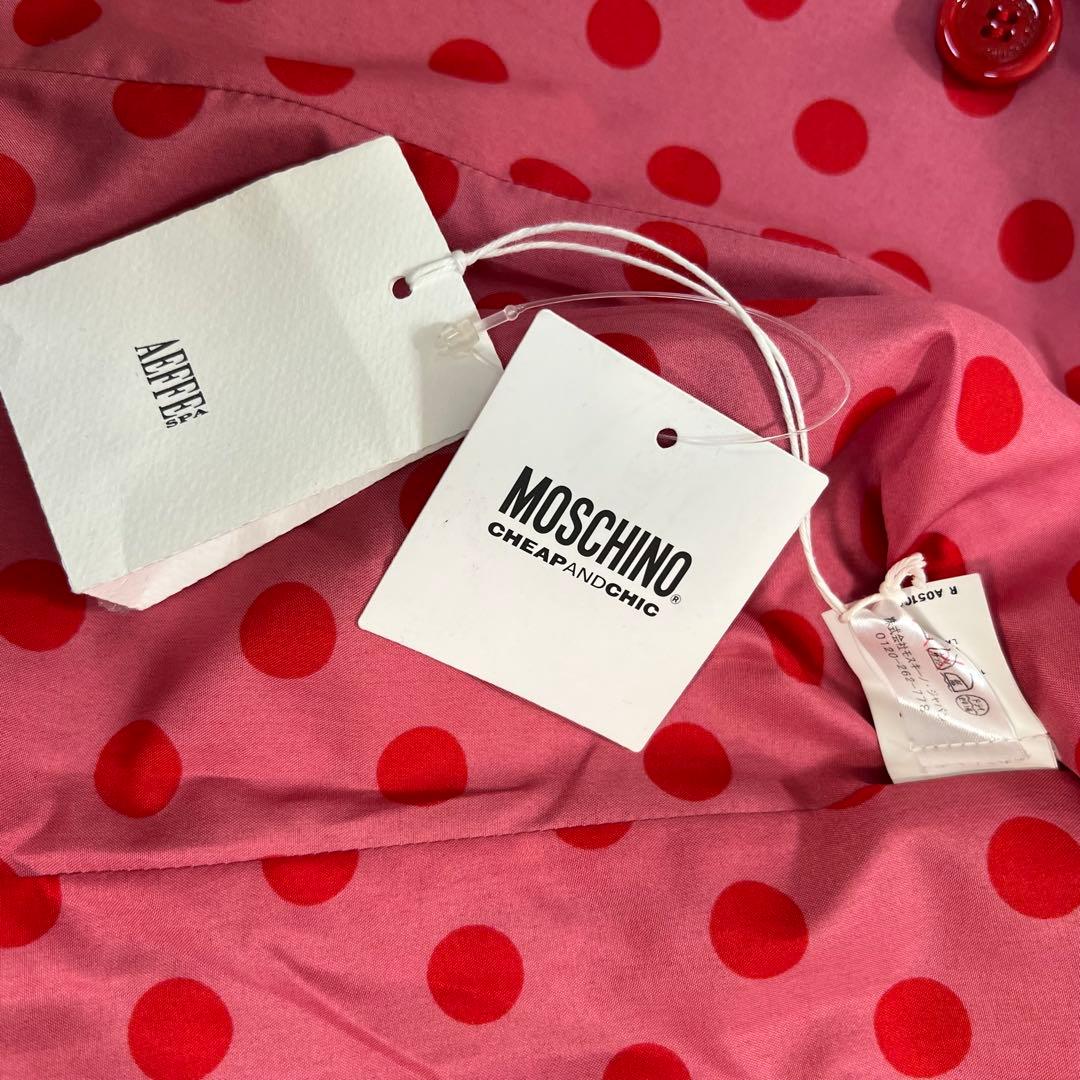 未使用♡MOSCHINOモスキーノチープ&シック　ツィードジャケット　飾りボタン