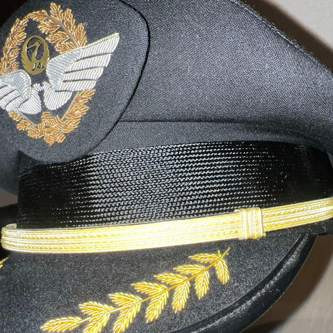 JAL パイロット　制帽　【JAL 日本航空】機長 キャプテン 旧制帽