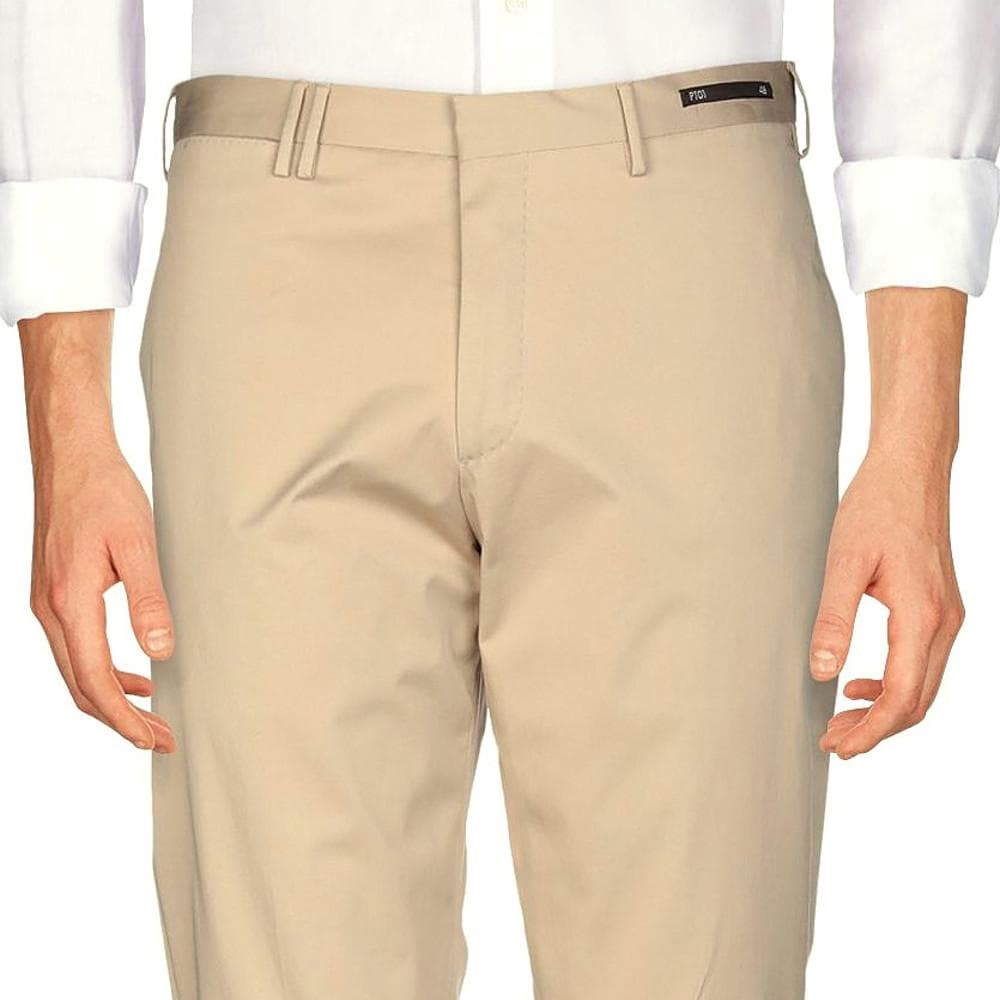 新品72％OFF PT01 ピーティーゼロウーノ チノパン 52 ベージュ