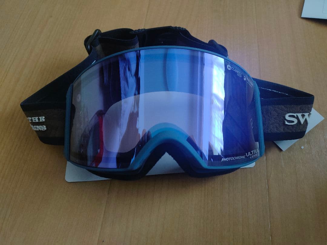 スワンズ] 日本製 スノーゴーグル RACAN ラカン 眼鏡対応 調光 ミラー