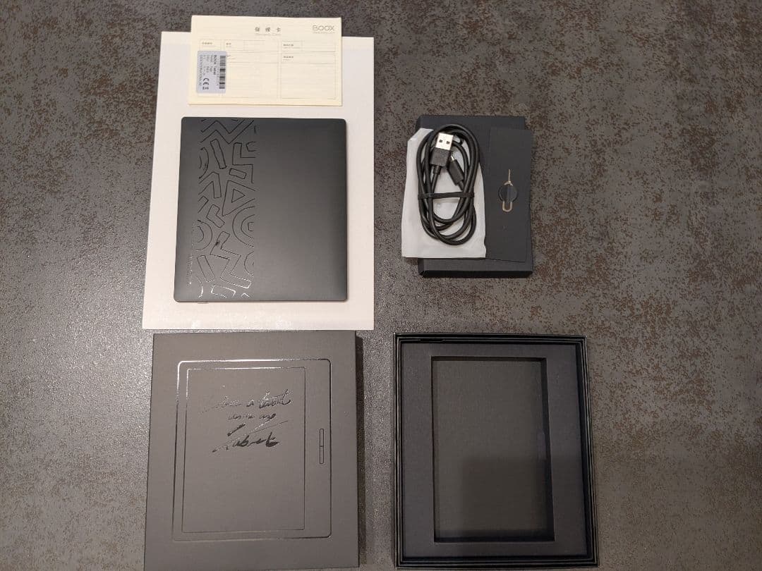 BOOX page 7インチ 電子書籍リーダー 純正カバー付