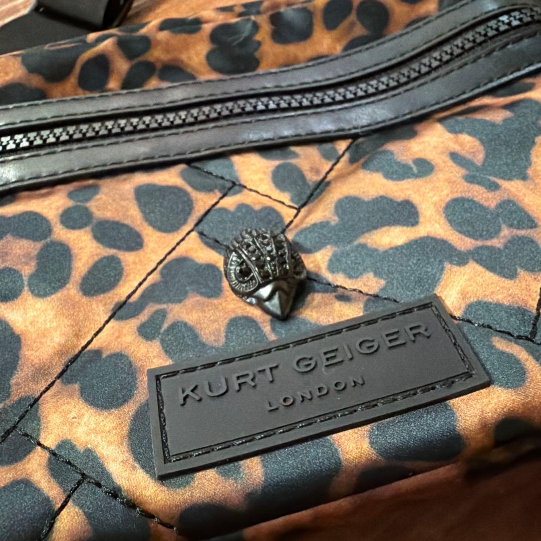 【美品】  London レオパード クロスボディバッグ