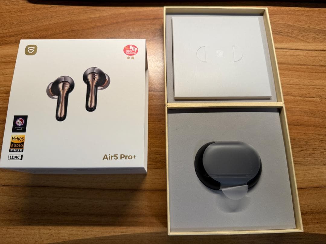 SOUNDPEATS Air5 Pro+ ワイヤレスイヤホン マイク内蔵