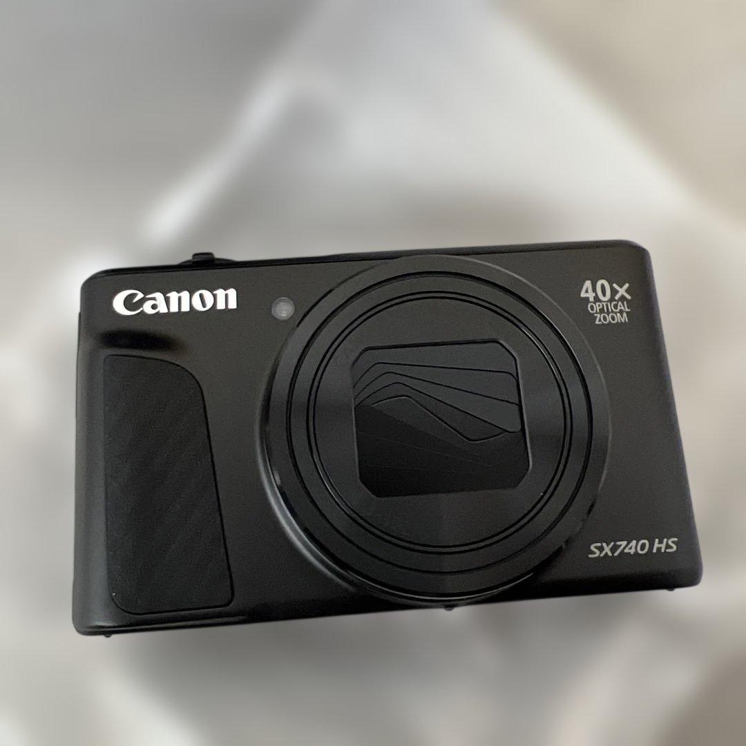 601498 Canon PowerShot SX740 HS ブラック